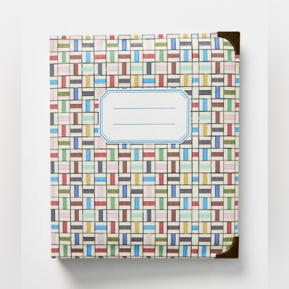 Anna Spiro Tile Scrapbook Photo Album
